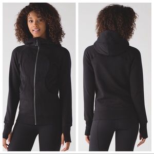 Lululemon Athletics Black Scuba Hoodie
